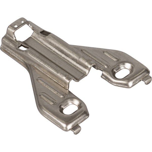 Hardware Resources Standard Duty 3 mm Non-Cam Adj Steel Plate for 700, 725, 900 and 1750 Series Euro Hinges 600.3457.65 - main